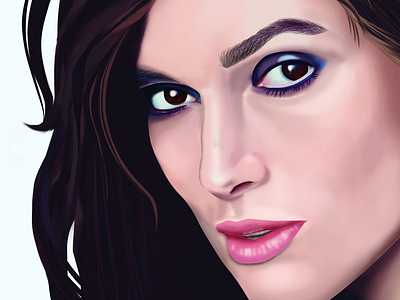 Keira Digital Art art digitalart illustration keira photoshop portrait