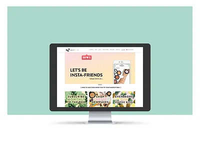 Summer. ombré palm leaves summer summer themed website update