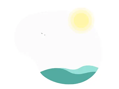 A sea of change illustration