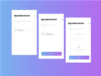 Mobile verification - android app ios mobile process ui ux verification verify