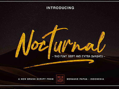 Noturnal Font branding classy elegant feminine font handwrite logo stylish trendy tshirt weeding