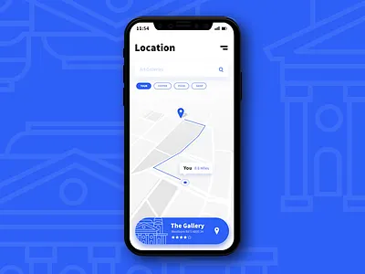 Location Tracker daily dailyui experience location mobile tracker ui uiux user