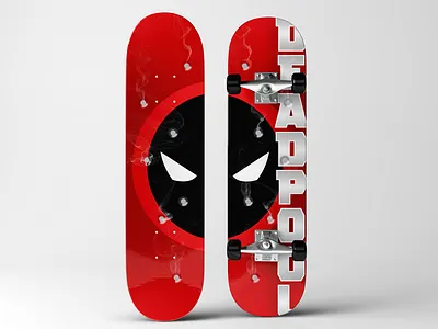 Deadpool Skateboard Deck deadpool deck skate deck skateboard