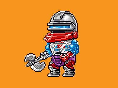 Roboto Pixels 16 bit 80s he man masters of the universe motu pixel art pixels skeletor