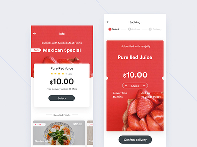 Select food and Booking beverage burger cinema date food fries icons movie picker scroll show