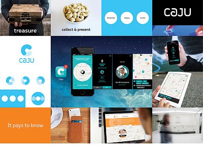 Caju brand identity design branding copywriting naming