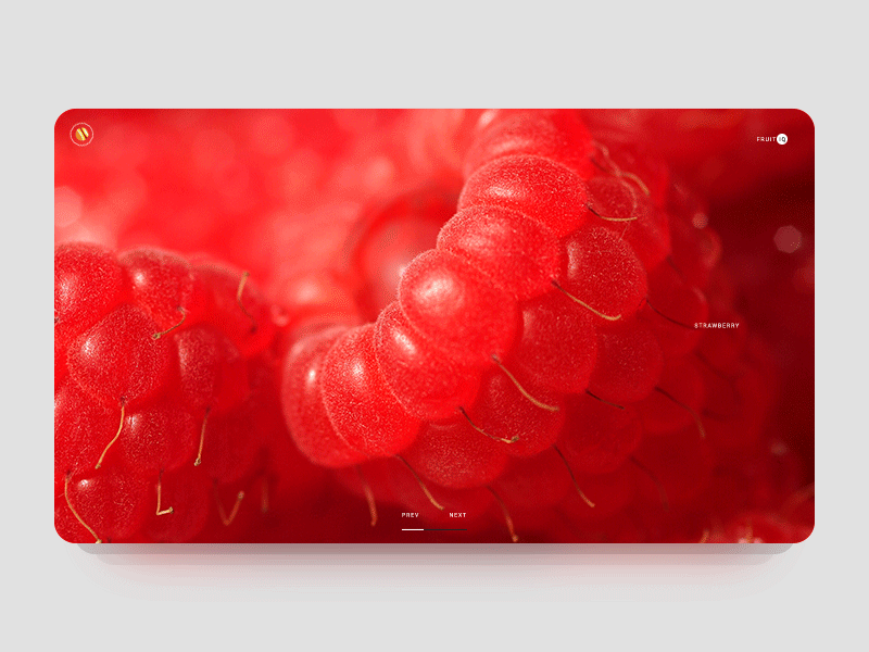 Fresh fruits v2 ecommerce fruit landing page material psd shopping strawberry tabs ui ux