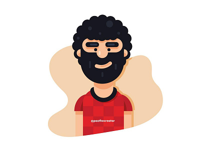 Mo Salah egypt egyptian king football illustration mo salah mohamed salah salah soccer sport world cup