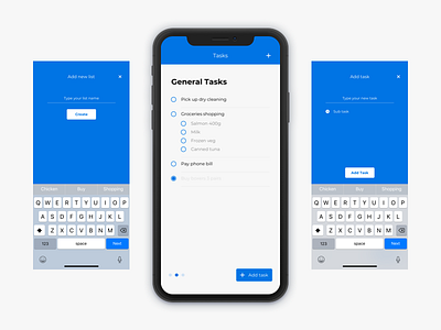 Tasks app animation app concept design inspiration interaction task to do list ui ui design ux ux design