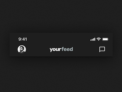 Day 28 - Menu Bar challenge dailyui feed ui ux