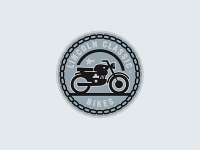 Lincoln Classic Bikes Logo bikes classic lincoln logo