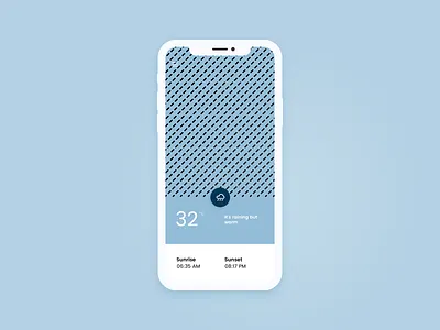 Minimalist Weather App app iphone minimal rebound swiss weather