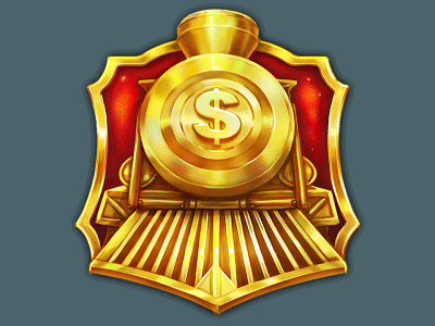 Train animation casino gif icon motion slot steampunk train transformer