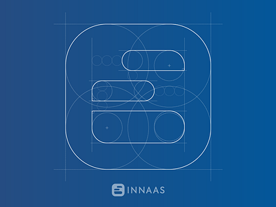 Rebranding for INNAAS ai artificial intelligence branding chatbot design icon logo rebranding