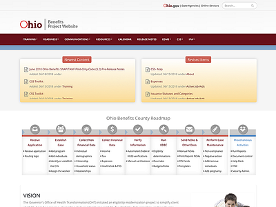 Ohio Benefits Project Portal