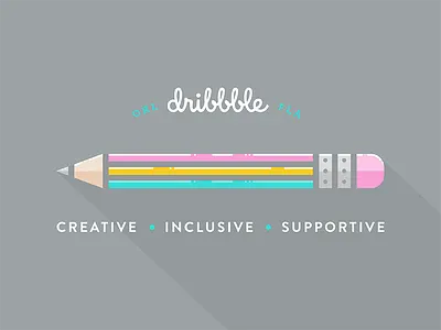Pride dribbble lgbt lgbt design orlando pencil pride rainbow