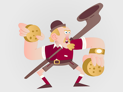 WorldCup 2018 - SWITZERLAND 2018 character cup football illustration switzerland world