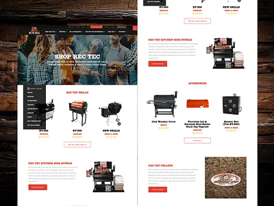 Grill Company ui web site