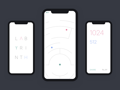 LɅBYRINTH game ios ios game labyrinth mobile game one screen game