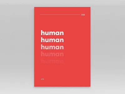 Typography poster series #6 experimental poster typography