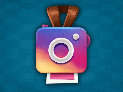 Instagram logo icon camera icon illustration instagram social