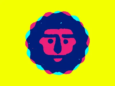 It Me beard color colour face hair illustration overprint portrait texture