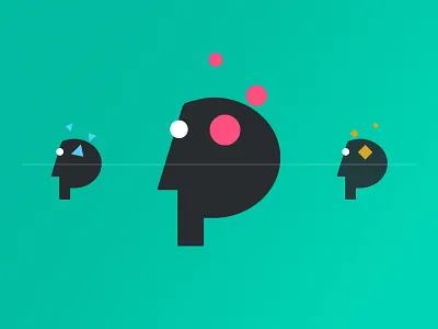 Illustration for User Personas article branding design flat icon illustration logo online tool process user personas ux ui vector web