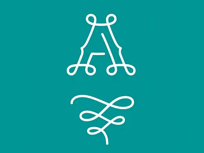 Artstring Monogram artstring branding identity logo monogram symbol typography