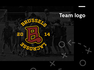 Brussels Lacrosse Logo beaver bobcat branding brussels illustrator lacrosse logo sport squad vector