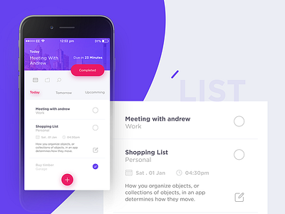 Todo app list photoshop product design sketch srilanka srilanka todo ui ux