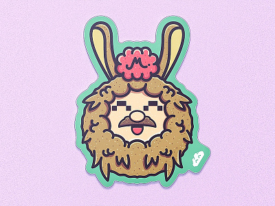 Super LLama sticker