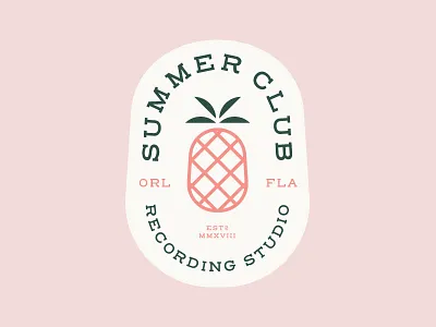 Summer Club Emblem WIP beach casino florida orlando pop band recording studio summer club wip