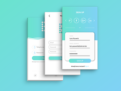 1.2 UI Challenge: Sign Up challenge day1 design illustrator photoshop signup ui