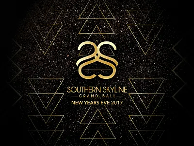 Southern Skyline Grand Ball branding concert event branding festival logo design