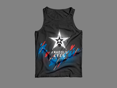 Anadolu Efes Tank Design fashion sport tank tshirt