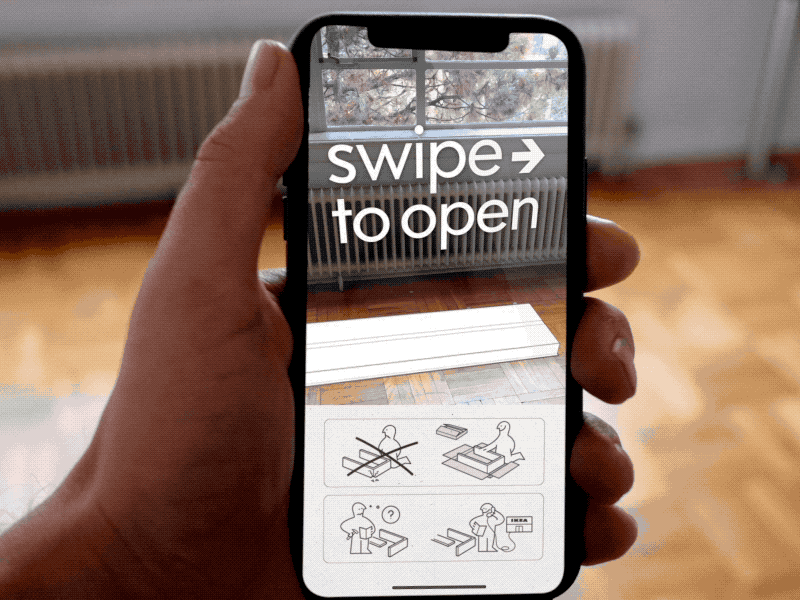 AssembleAR Steps 01-04 ar assemblear augmented reality design ikea ui ux