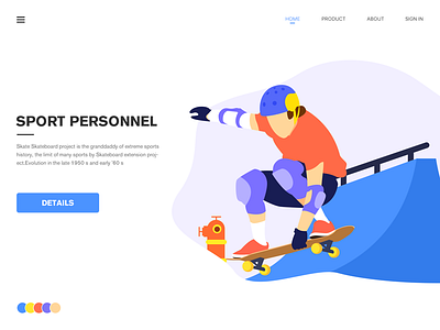 Skateboard illustrations