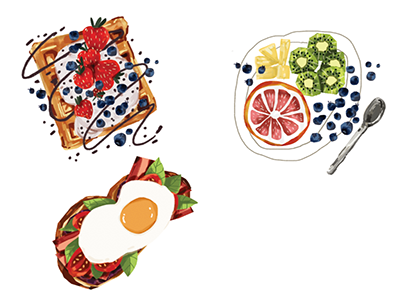 Foodie Delights delight food illustration