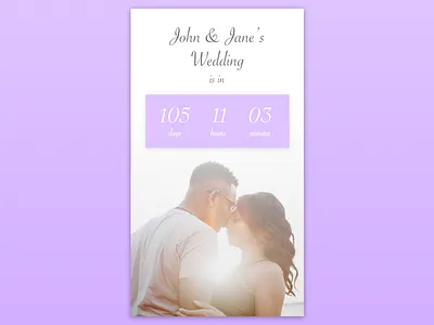 Daily UI 014 - Countdown Timer 014 countdown daily daily ui daily ui 014 timer ui