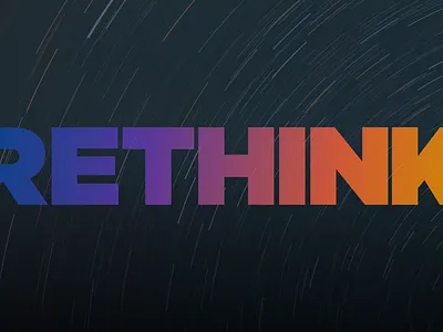 Rethink bold gotham gradient