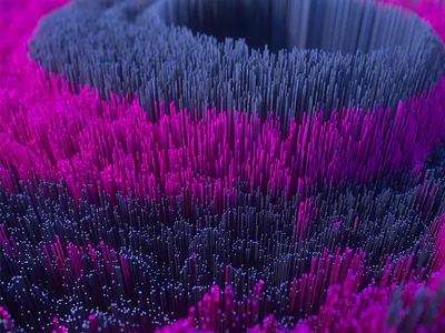 million 3d art bright c4d cube octane