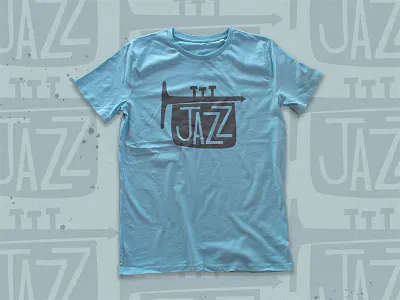 Jazz Tee jazz screenprint