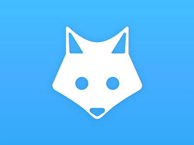 WeDo Foxy v2 animal fox icon logo portrait wedo