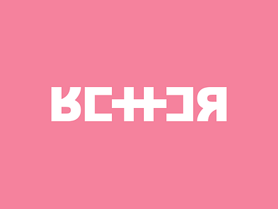 Ambigram #4 ambigram anagram design flip lettering logo palindrome typo