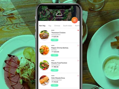 Food Ordering App food app mobile app uiux