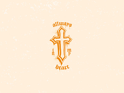 Allways In My Heart design designforsale illustration logo photoshop teesdesign