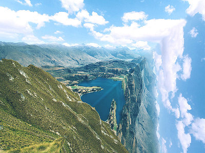 Landscape Dribbble landscape manipulation photography photoshop