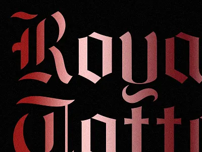 Blackletter blackletter custom type typeface typography