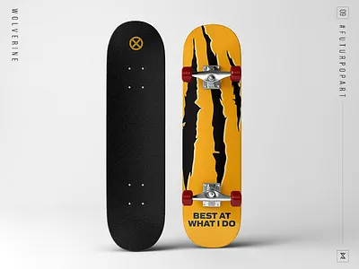 FuturPopArt Day 9 - The Wolverine daily design deckdesign design graphic design illustration insipration pop art poster skateboard wolverine