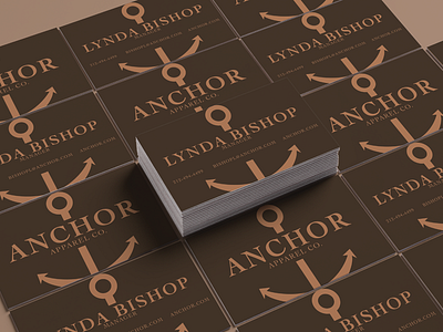 Anchor Business Cards anchor branding graphic design logo thirty logos